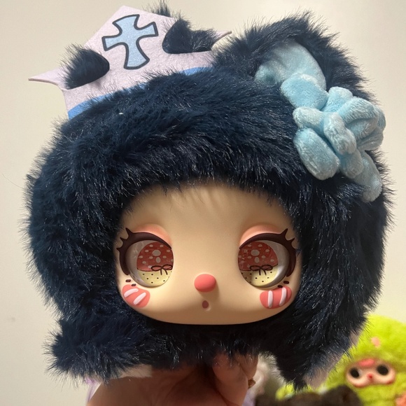 LIILA MARSHMALLOW BAG - BLUE - Picture 1 of 2